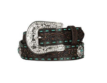 Load image into Gallery viewer, Nocona Belt Co. Women&#39;s Embellished Turquoise Cross Concho
