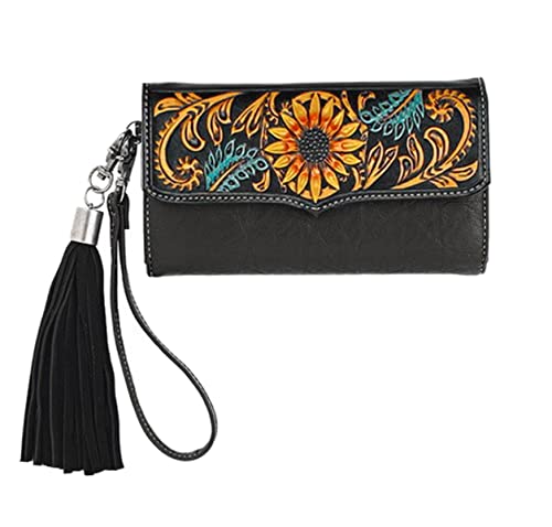 Nocona Women's Norma Leather Clutch Wallet