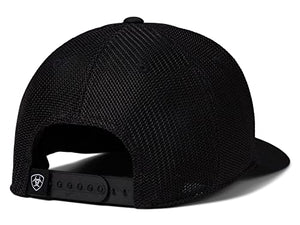 ARIAT Men's Flexfit 110 Logo Snapback, Black