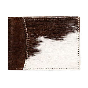 STS Ranchwear Bifold 2 Wallet Mens Leather Hair-on-Hide Cowhide