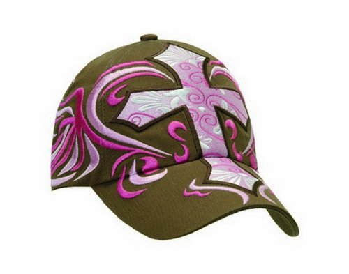 M&F Western Products Ladies Embroidered Cross Cap