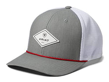 Load image into Gallery viewer, ARIAT Flexfit110 Snapback Diamond Logo Rope Brim Mesh Back Cap
