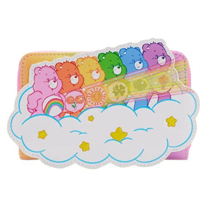 Loungefly Care Bears Stare Rainbow Ziparound Wallet