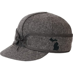 Stormy Kromer The State Pride Cap - Michigan, Charcoal, 7 3/8