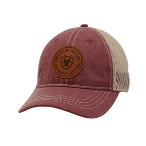 ARIAT Women's Pink Cap with Snapback Closure