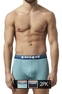 papi UMPA088 2PK Microflex Brazilian Boxer Briefs