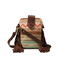 Load image into Gallery viewer, ARIAT Women&#39;s Serape Fringe Crossbody Cellphone Bag - A770002802
