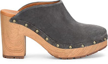 Load image into Gallery viewer, KORK-EASE Women&#39;s Sudbury Leather Wood Heel Platform Clog
