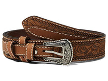 Load image into Gallery viewer, ARIAT Men&#39;s Floral Embossed Ranger Belt
