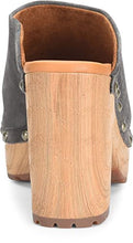 Load image into Gallery viewer, KORK-EASE Women&#39;s Sudbury Leather Wood Heel Platform Clog
