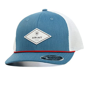 ARIAT Men's FF110 Rope Snapback, Blue