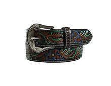 Load image into Gallery viewer, Nocona Ladies Tooled Floral Pattern Belt
