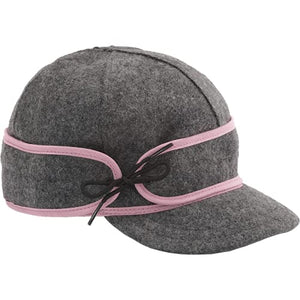 Stormy Kromer The Sidekick Cap - Warm Outdoor Hat with Pull-Down Earband & Cotton Lining Charcoal