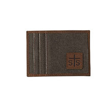 Load image into Gallery viewer, STS Ranchwear Foreman Money Clip Card Wallet Unisex Canvas Tornado
