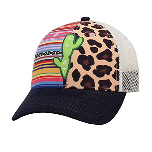 Ariat Mens A300014097 Ariat Ladies Leopard/Serape Cactus Cap OS Multi