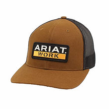 Load image into Gallery viewer, ARIAT Work Patch Baseball Cap - Western Men&#39;s Trucker Hat
