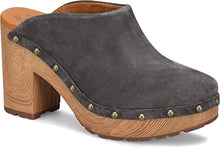 Load image into Gallery viewer, KORK-EASE Women&#39;s Sudbury Leather Wood Heel Platform Clog
