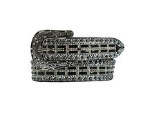 Load image into Gallery viewer, Nocona Ladies Studded Lizard Belt
