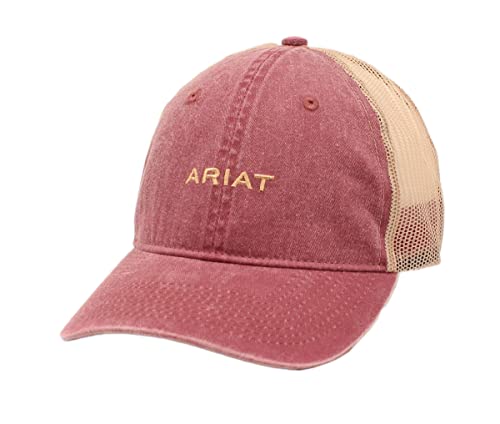 ARIAT Ladies Cap, Burgundy