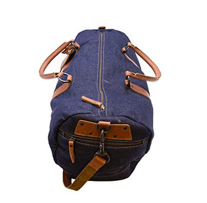 STS Ranchwear Women's Casual Travel Large Capacity Multifunctional Blue Bayou Collection Duffle Bag with Shoulder Strap