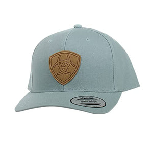 ARIAT Men's Flexfit 110 Logo Cap, Light Blue