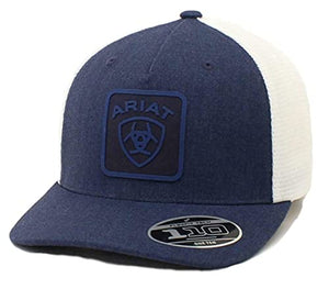 ARIAT 110 Flexfit Adjustable Snapback Mesh Back Hat Blue