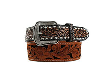 Load image into Gallery viewer, 3D Men&#39;s Buck Lace Tooled Floral Belt
