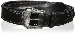 Nocona Belt Co. Men's Top Hand Black Wipstitch