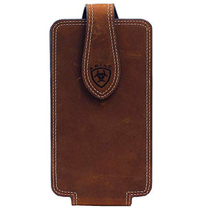 Ariat Unisex Double Stitched Cell Phone Case Brown One Size