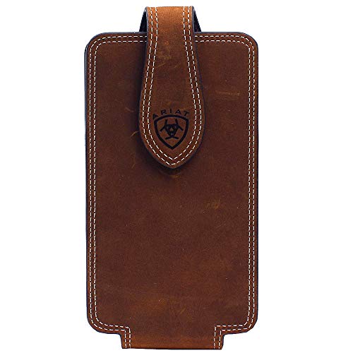 Ariat Unisex Double Stitched Cell Phone Case Brown One Size