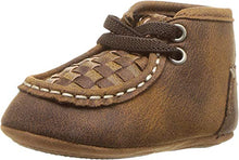 Load image into Gallery viewer, M&amp;F Western Carson Boy&#39;s Infant/Toddler Baby Bucker Casual Shoes First Walker, Brown, 0
