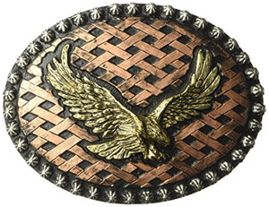 Nocona Men's Crumrine Eagle Hatch Back Buckle