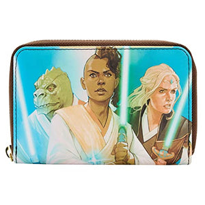 Loungefly Star Wars The High Republic Comic Cover Zip Around Wallet Star Wars One Size