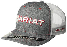 Load image into Gallery viewer, Ariat Men&#39;S Heather Mesh Back Shadow Cap, Gray, One Size
