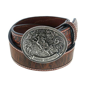 Ariat Boys' Floral Tabs Western Belt