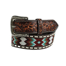 Load image into Gallery viewer, Ariat Men&#39;s Embossed Beaded Belt
