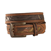 Load image into Gallery viewer, Nocona 1 1/4&quot; Boys Mossy Oak Double Stitched Belt
