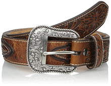 Load image into Gallery viewer, ARIAT Men&#39;s Ostrich Print Circle Concho
