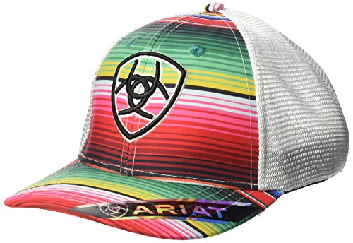 Ariat Women's Serape Center Shield Mesh Snap Cap, Multi, One Size