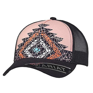 Ariat Mens A300015730 Ladies Aztec /Black Cap OS Pink