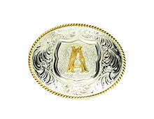 Load image into Gallery viewer, Crumine Oval Initial Buckle
