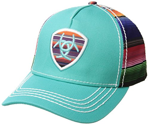 ARIAT Womens Serape Logo Shield Ball Cap