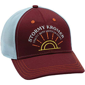 Stormy Kromer Twill Trucker Cap - Adjustable Snapback Hat for Men and Women
