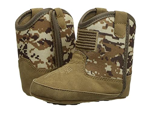 M&F Western Baby Boy's Patriot (Infant/Toddler) Medium Brown/Camo US 3 Infant M