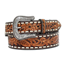 Load image into Gallery viewer, ARIAT Men&#39;s Floral Embossed Belt
