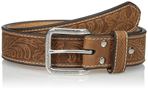 Nocona Belt Co. Men's Floral Embose