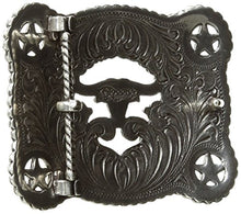 Load image into Gallery viewer, Nocona Men&#39;s Cut Out Steer Star Corners Buckle
