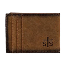 Load image into Gallery viewer, STS Ranchwear Foreman Leather Money Clip Card Wallet
