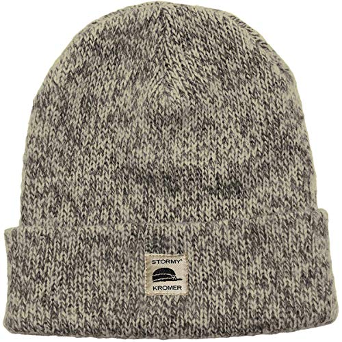 Stormy Kromer The SK Watch Cap - Fold-Up Brim Cold Weather Thermal Beanie Charcoal