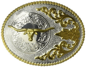 Nocona Men's Multi Side Steer Oval Buckle